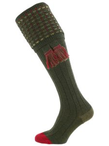 The Ambassador Merino Wool Shooting Sock - Hunter