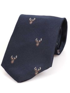 Atkinsons 'Stag' Silk Woven Tie