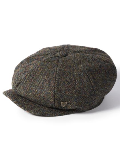 Failsworth Carloway Harris Tweed Baker Boy Cap